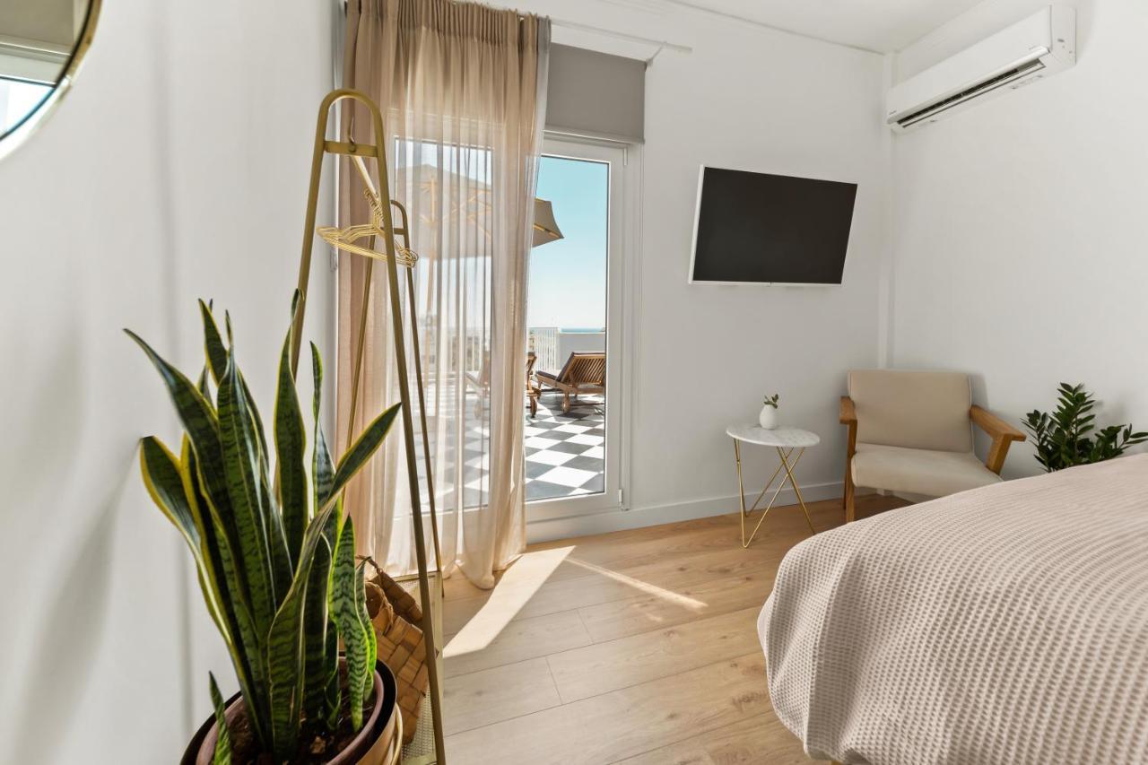 Luxurious Apartment With Big Sea View Terrace - Central Location Ateny Zewnętrze zdjęcie