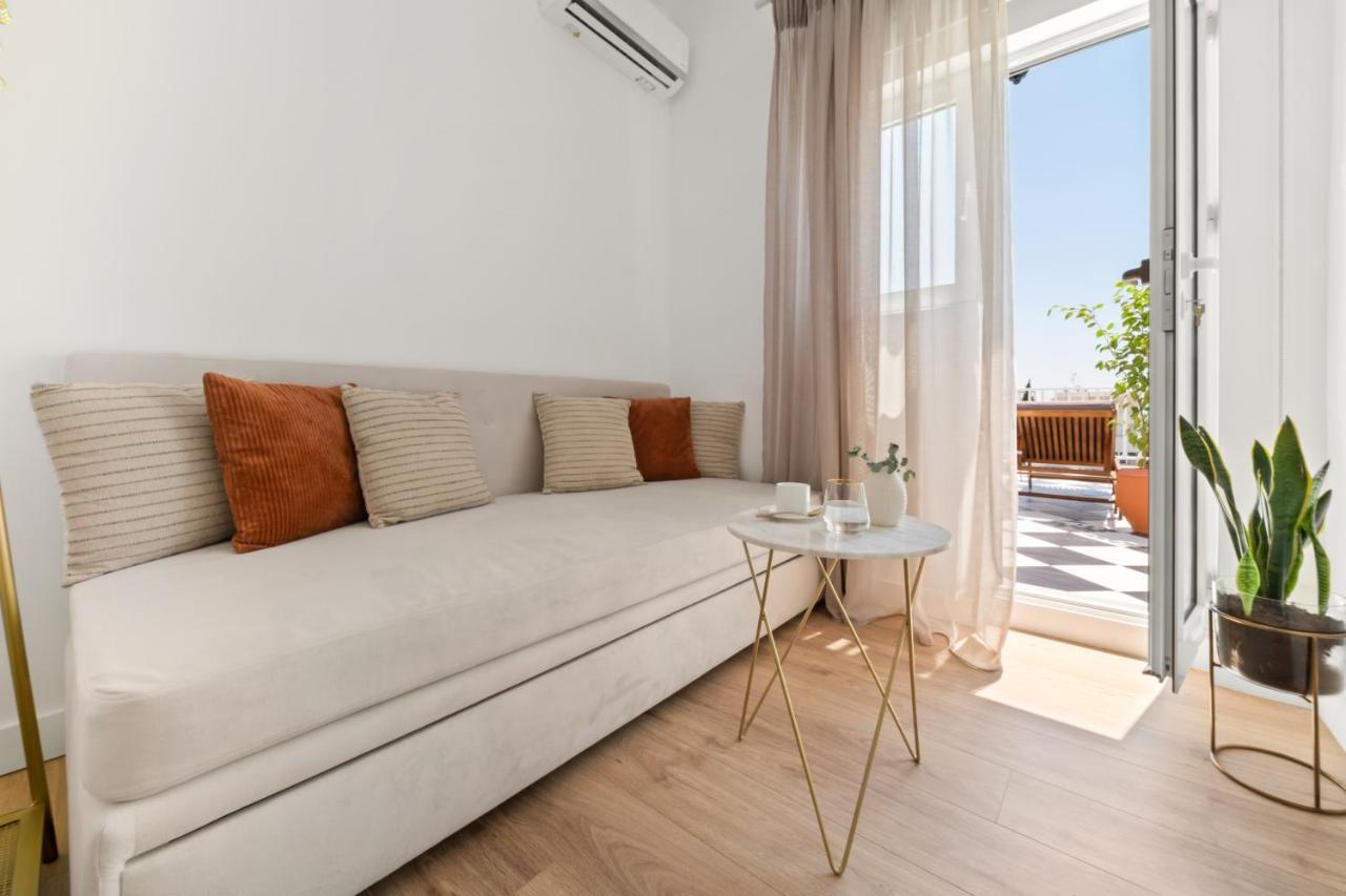 Luxurious Apartment With Big Sea View Terrace - Central Location Ateny Zewnętrze zdjęcie